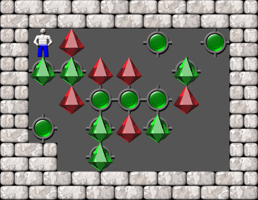 Сокобан More Bugs collections уровень 86